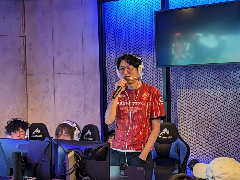 開始前には両チームのリーダーから会場に向けての挨拶があった