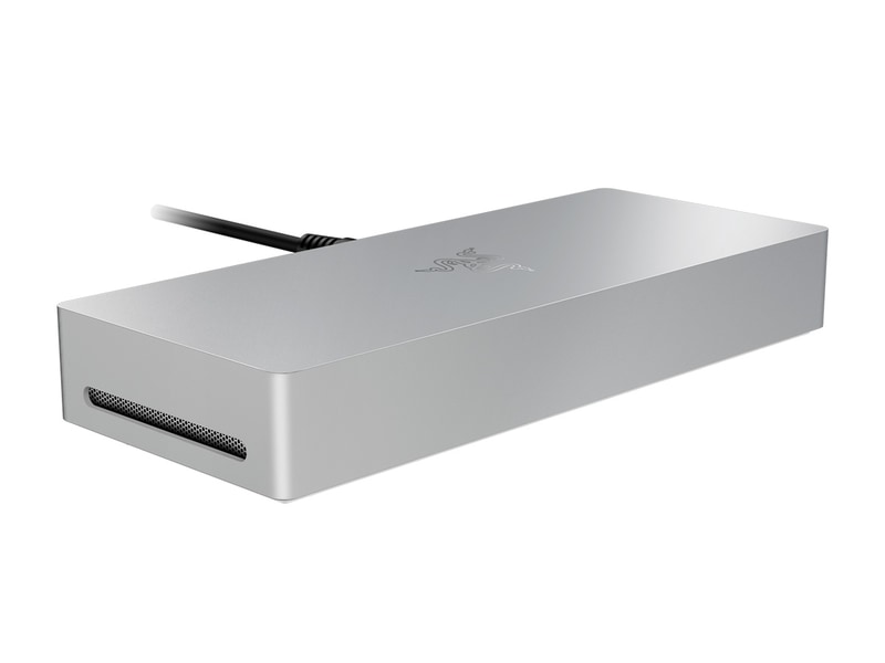 Razer Thunderbolt 5 Dock Mercury White