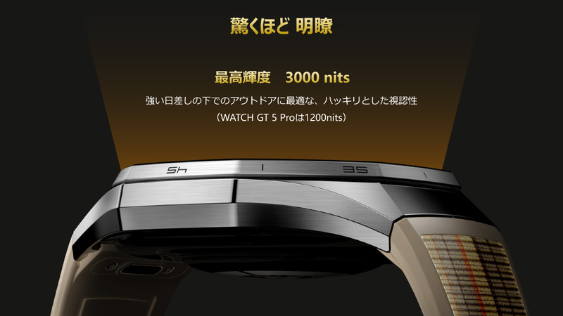 輝度も向上した