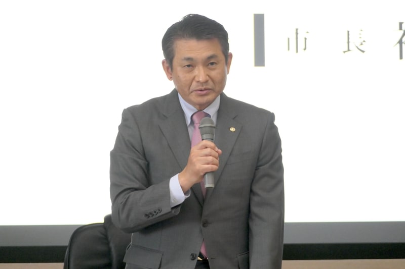 八王子市長 初宿和夫氏