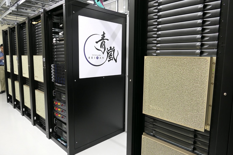 NVIDIA DGX B200を12台採用