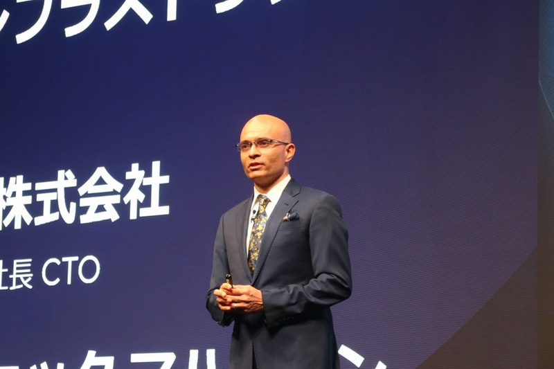 協業の具体的な内容について解説した執行役員副社長CTOのヴィヴェック・マハジャン氏