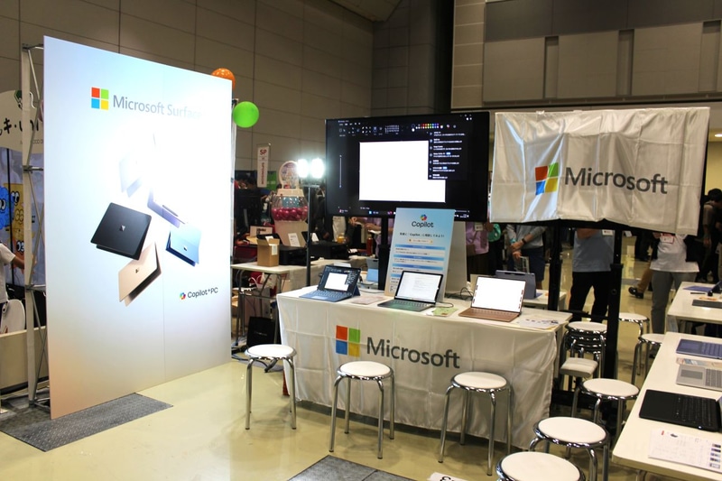 日本マイクロソフトブース