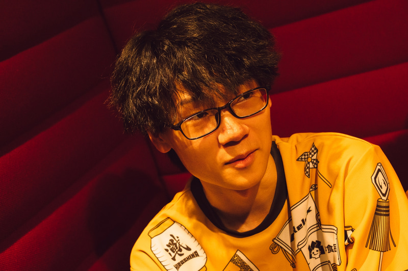 今日の試合で最も苦戦しながら勝利したと思われるあでりい(撮影: 志田)