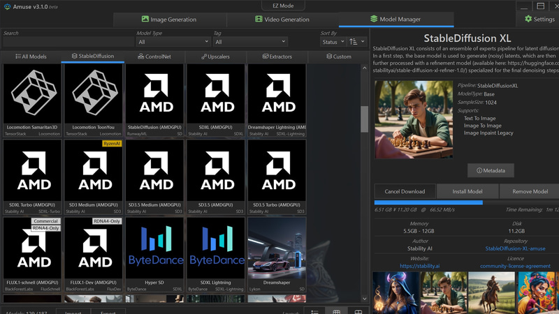 いろいろ増えているAMD専用モデル