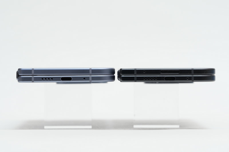 Pixel 9 Pro Fold(右)との厚さ比較