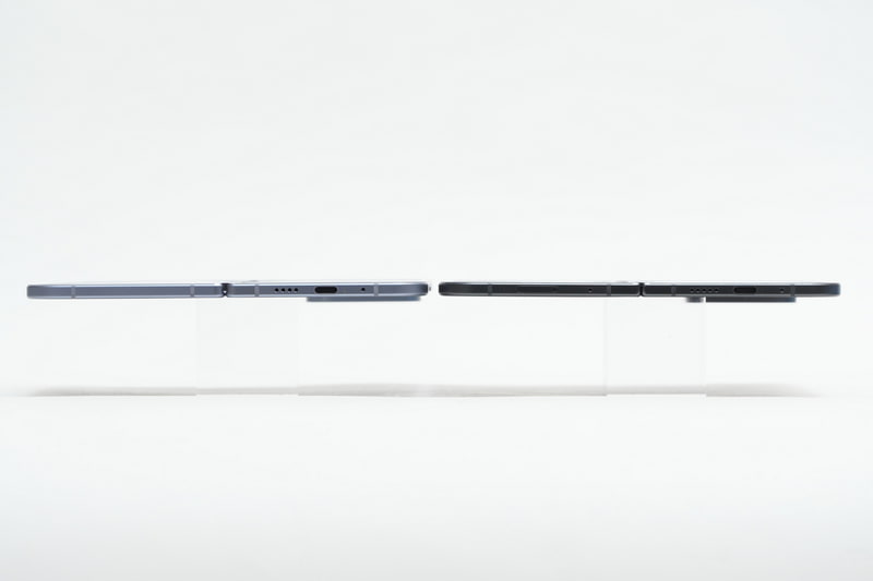 Pixel 9 Pro Fold(右)との厚さ比較