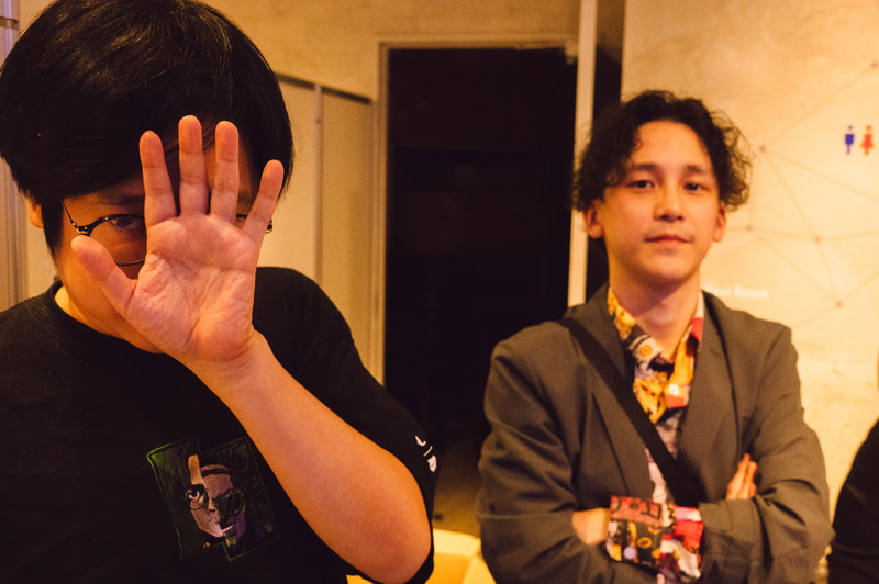 同じくスパーリングパートナーとしてふ～ども会場に姿を見せていた