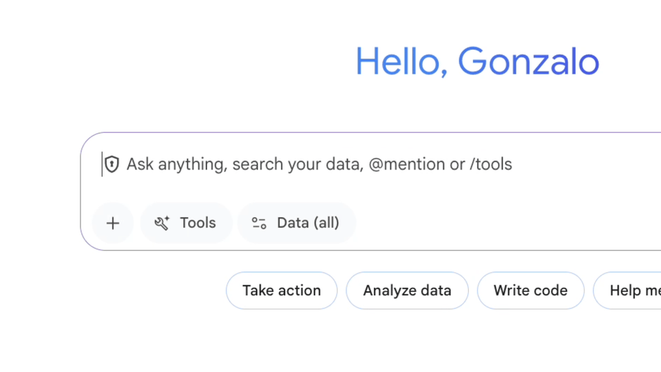 AIエージェントがメールなどと連携してコンテキストを理解し、会議の議題やスケジュール、参加者などを決定する