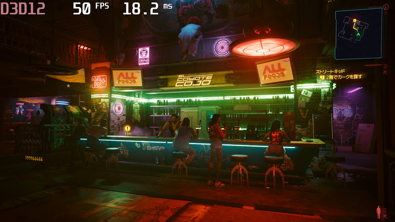 1080p解像度において、Ally XはAllyに対して178%相当の平均フレームレートを記録