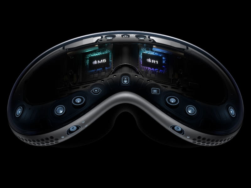 M5チップを新搭載。R1チップは現行と同じ