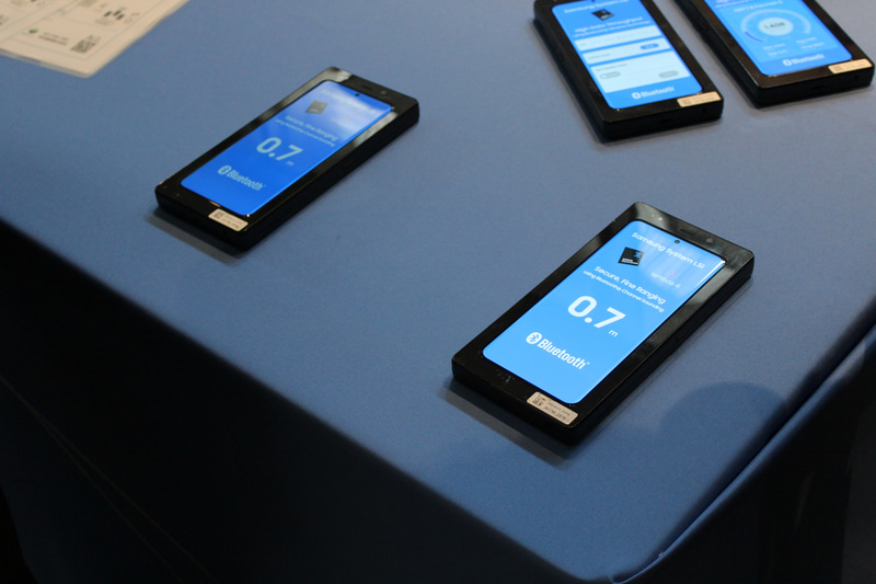 高精度測距の実演