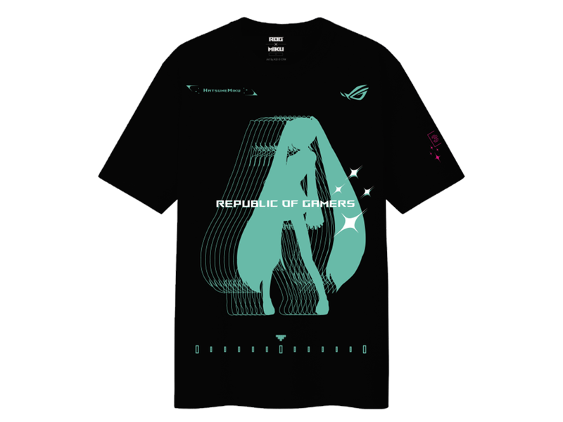 ROG T-SHIRT I HATSUNE MIKU EDITION