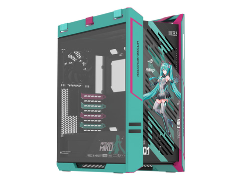 一式揃えたら67万円強。ROG×初音ミクコラボのPCパーツが11月7日発売