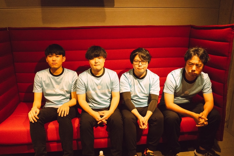 惜しくも敗れたFUKUSHIMA IBUSHIGINのメンバーたち