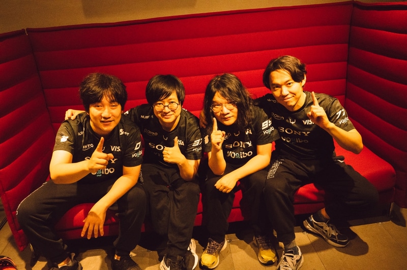 勝利したREJECTのメンバーたち