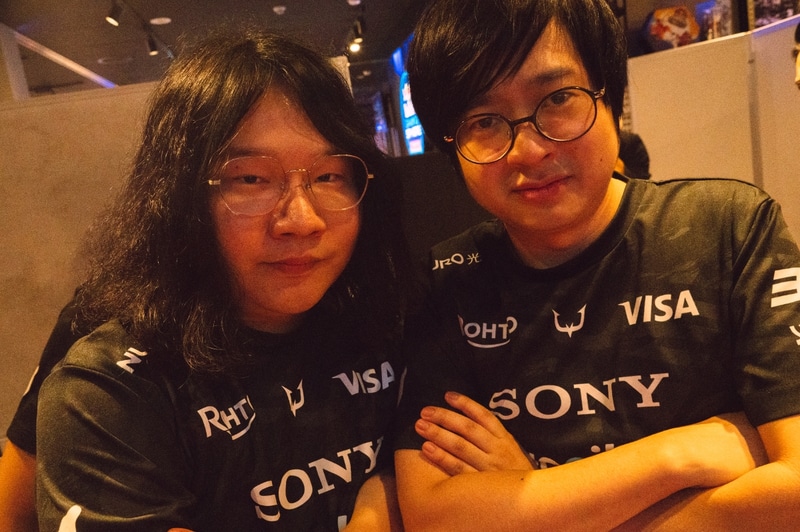 大将戦途中のインターバルでキャラクター変更しようとしたが、ときどに阻止されたLeShar。ふ～どのアドバイスは実行できなかったが自分なりの対策で大将戦を乗り切った