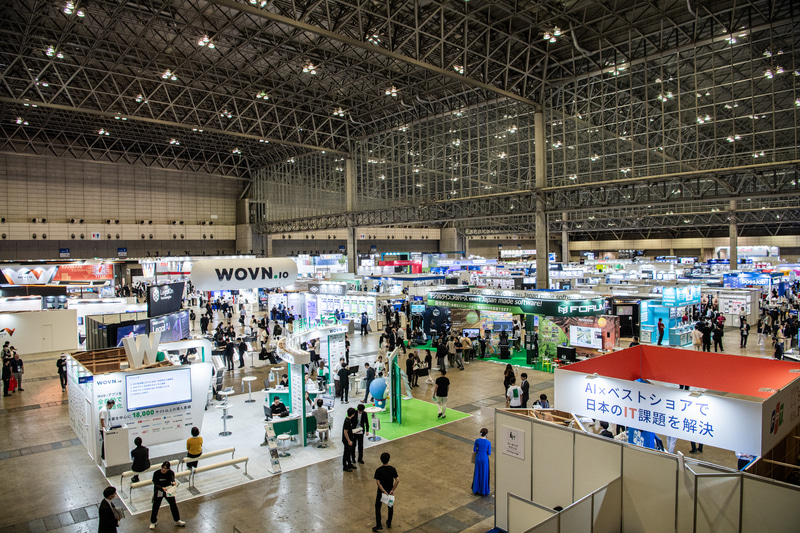 幕張メッセで開催されたCEATEC 2025の会場