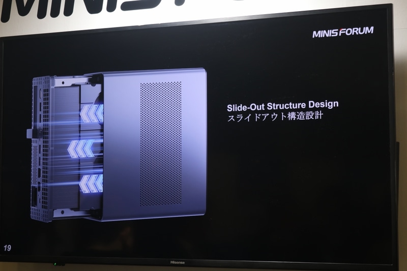 スライドアウトの機構