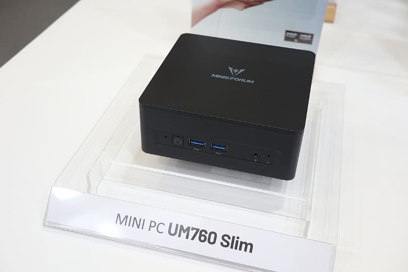 ミドルレンジ向けの「UM760 Slim」。実は低価格モデルも抜かりはない
