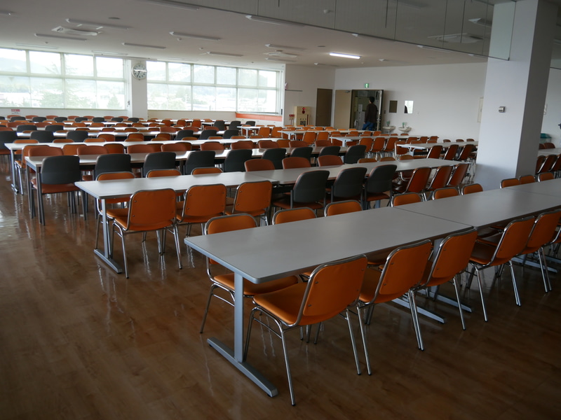 3階にある食堂の様子