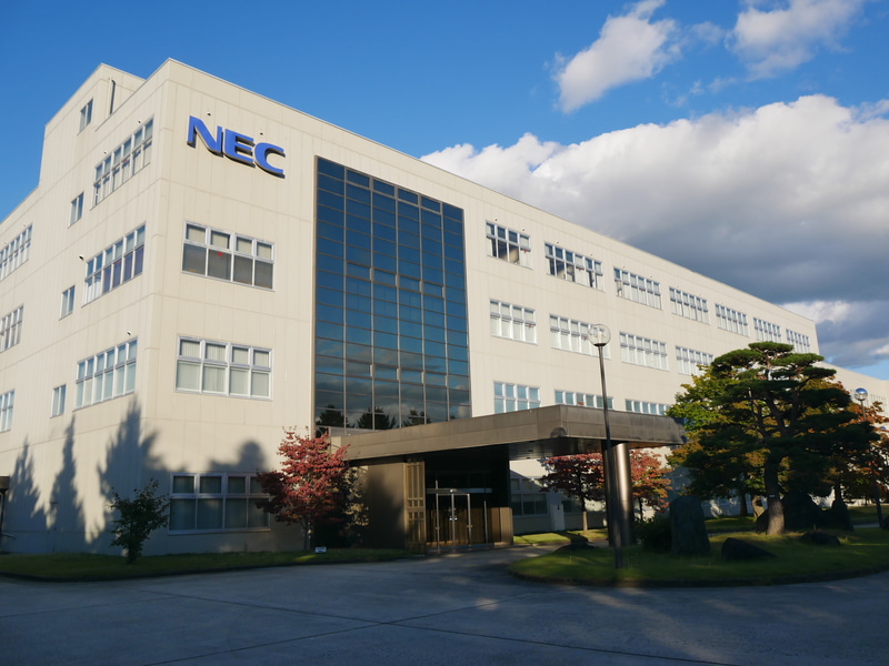 山形県米沢市のNECパーソナルコンピュータ米沢事業場