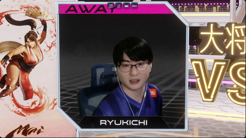 大将戦前のインタビューにて、テンションが上がってきたりゅうきちは思わず「熱戦激戦超熱戦、俺がやらねば誰がやる、俺がFAVの柱になる」とどこかで聞いたことのあるセリフがいろいろと盛り込まれたコメントで決めた