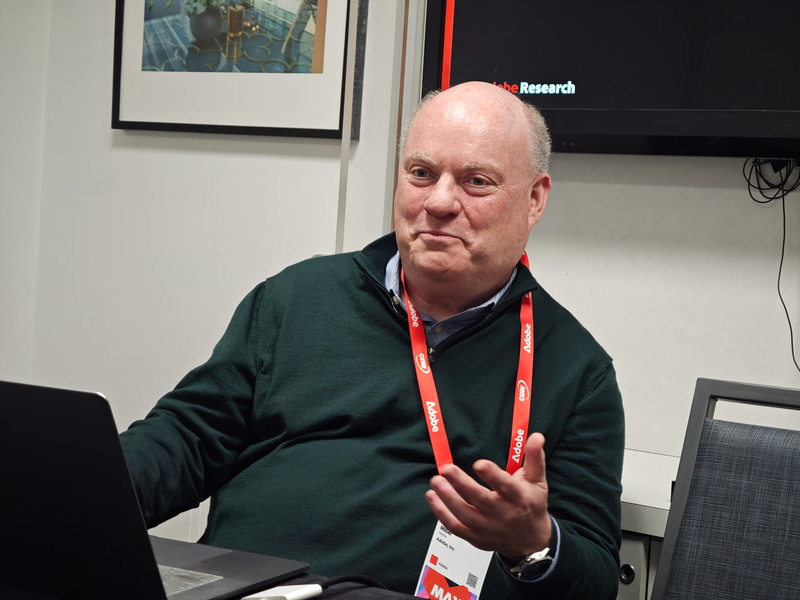 Adobe Research責任者のギャビン・ミラー氏