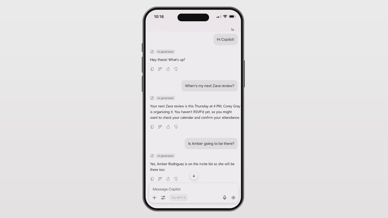 やり取りの内容は記録される