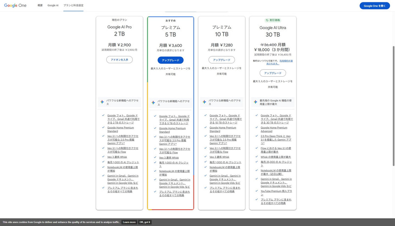Google OneのAI Pro以上に加入していると、Google Home Premiumの権利も付与される