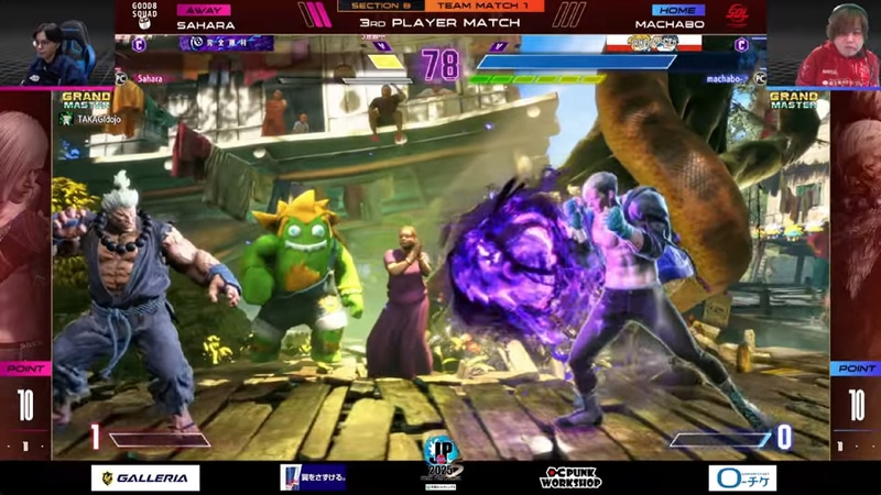 バーンアウトしてしまって大ピンチのところをSA2発動で時間稼ぎ！大会ではあまり見られないユニークなSA2の使いどころがさはらのプレイの魅力の1つと言える