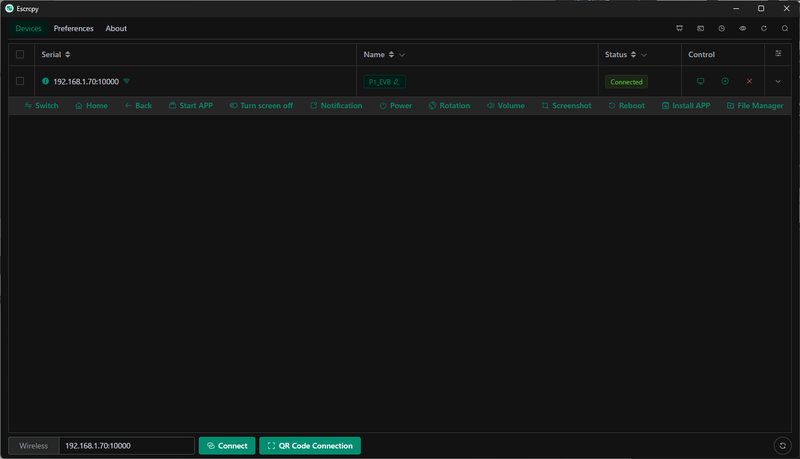 Dockerの中でAndroidが動作した！といってもそのままMS-R1上のOSでいきなりUIが現れるわけではなく、バックグラウンドで動作しているだけなので、ネットワークを介してアクセスする