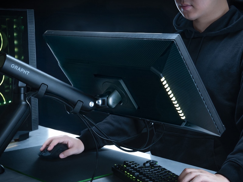 GR2532DML-BKスタンドレスモデル利用イメージ