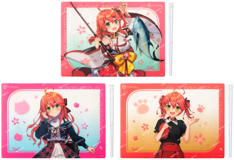 限定ランチョンマット&箸