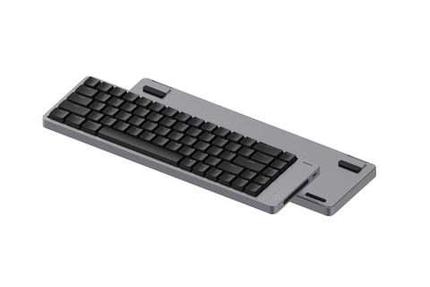 アルミボディのロープロファイルキーボード「Lofree Flow 2」 - PC Watch