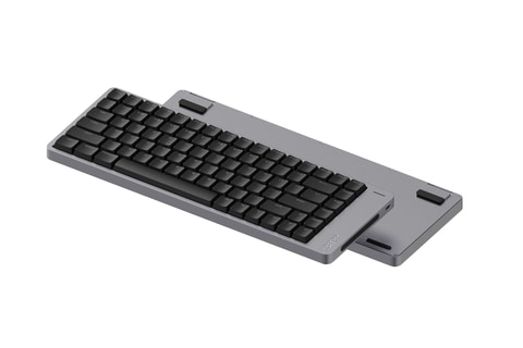 アルミボディのロープロファイルキーボード「Lofree Flow 2」 - PC Watch