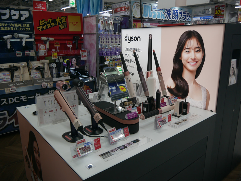 理美容家電は人気商品の1つだ
