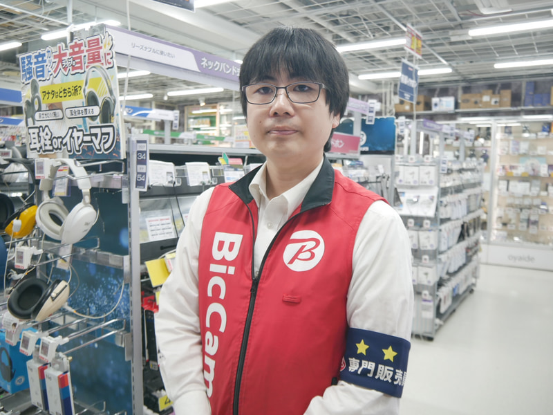 ビックカメラ池袋本店シニアマイスターの瀬出井健斗氏