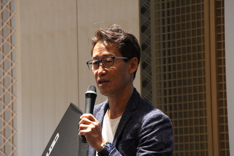 フリーダイビング選手の原哲雄氏