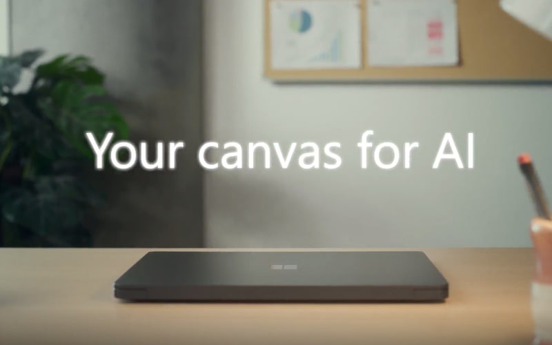 Your Canvas for AI(出典: Windows; Evolving the OS for People and Agents、Microsoft)