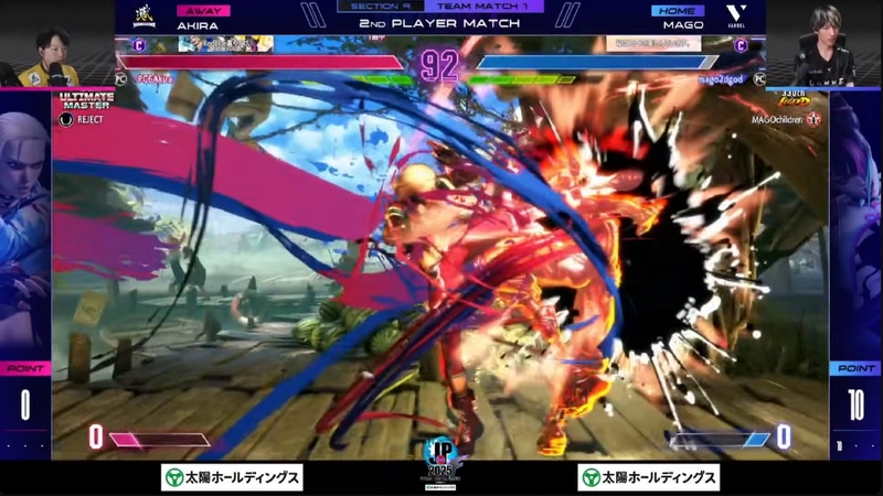 試合開始から僅か7秒でのインパクトは返される結果となったが、実はマゴにインパクトを意識させるための作戦の1つだったと語る