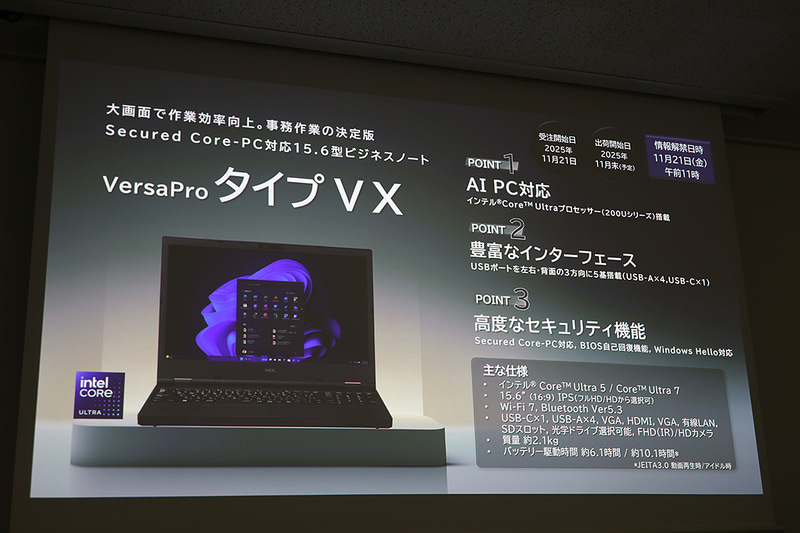 VersaPro タイプVE