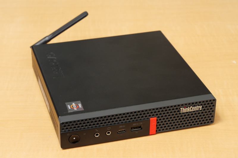 Windows 11へのアップグレードを試した、レノボのミニデスクトップ「ThinkCentre M75q-1 Tiny」