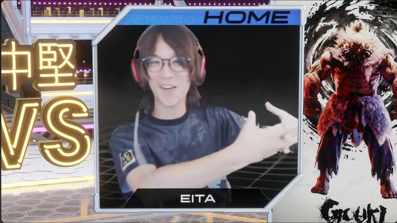 中堅戦前のえいたのインタビューでは、心臓がドックンドックンです！と冗談を交えてコメントしながらも、古くからの付き合いのどぐらと、この大一番で試合することに「感慨深い。勝っても負けてもいい試合をしたい」とステキなコメントを残した