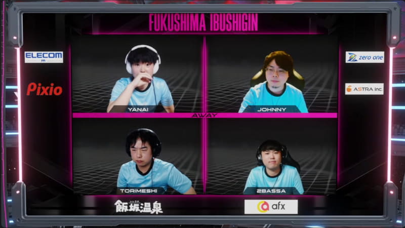 惜しくもプレイオフ進出できなかったFUKUSHIMA IBUSHIGINのメンバーたち