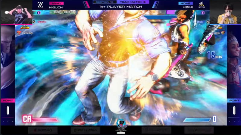 先鋒戦、ひぐちのガイルとひびきのリリーの1戦はひびきのリリーが2-1で勝利！