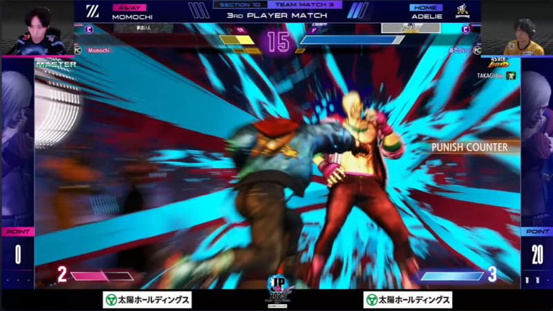 大将戦、ももちのエドとあでりいのエドによるミラーマッチとなったが、あでりいのエドが3-0でももちのエドを完封！ここぞのインパクトもバッチリでプレイオフに弾みをつける結果となった