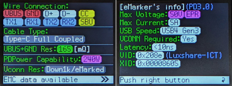 UCC3で表示可能な2つの画面をまとめたもの。情報量は同等だが密度が濃い