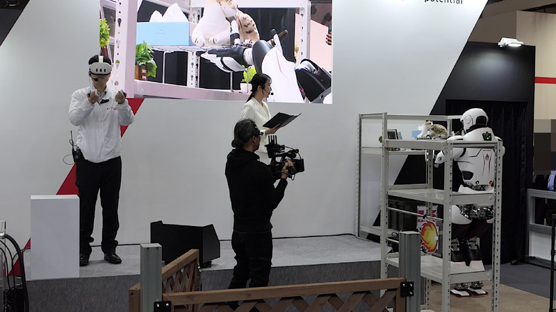 「Meta Quest 3」を使ってロボットを遠隔操作