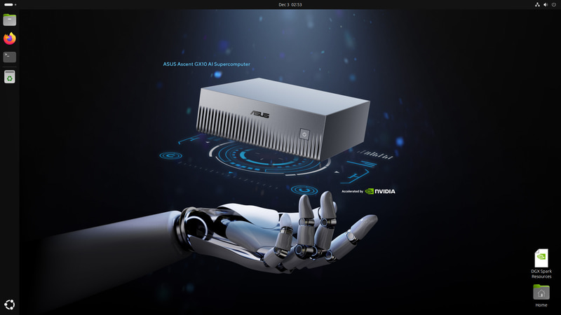 起動時のデスクトップ